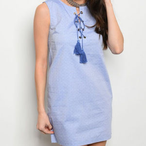 Mini Blue Dress